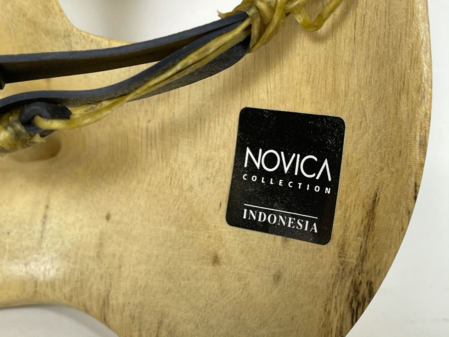 Hand Carved Face Mask From Novica Collection Indonesia 6W X 5H [Photo 7]