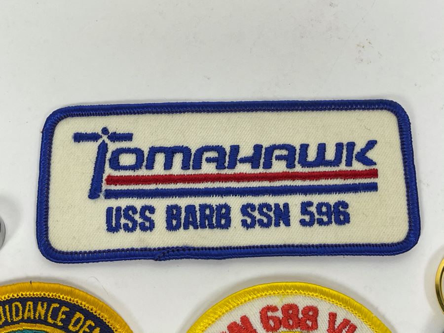 General Dynamics Collectibles Lot Including Tomahawk Patches, General Dynamics Convair Division Pocket Knives And Various Pins Including Atlas Rocket 25 [Photo 13]