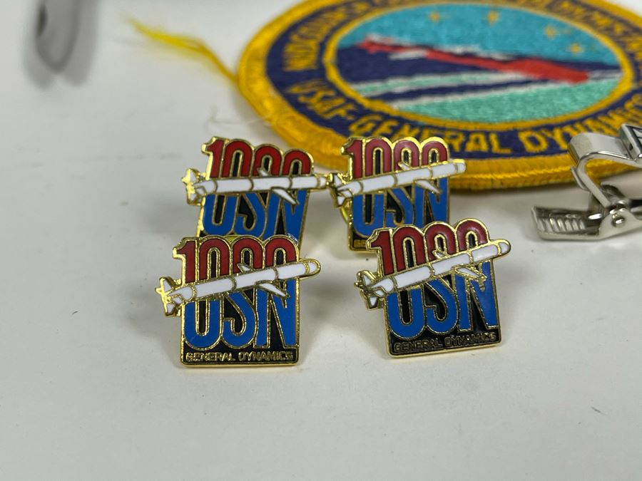 General Dynamics Collectibles Lot Including Tomahawk Patches, General Dynamics Convair Division Pocket Knives And Various Pins Including Atlas Rocket 25 [Photo 3]