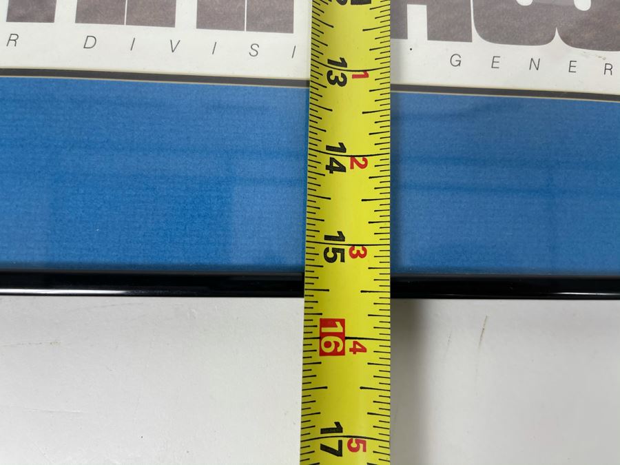 Framed US Navy Tomahawk Missle Convair Division General Dynamics Desert Storm Print 21 X 15 [Photo 8]