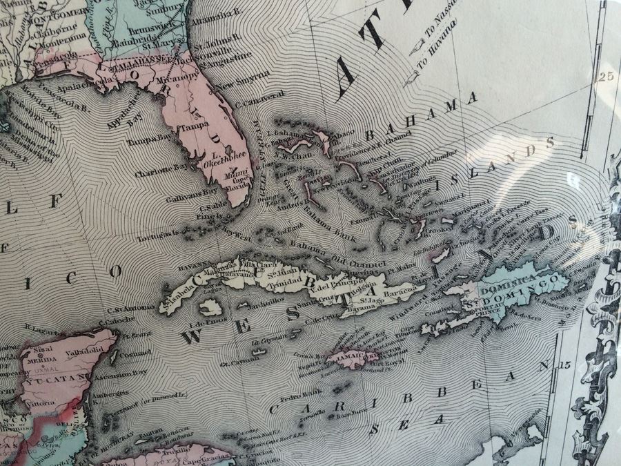 Vintage Map 1861 - Johnson's North America by Johnson & Browning [Photo 10]