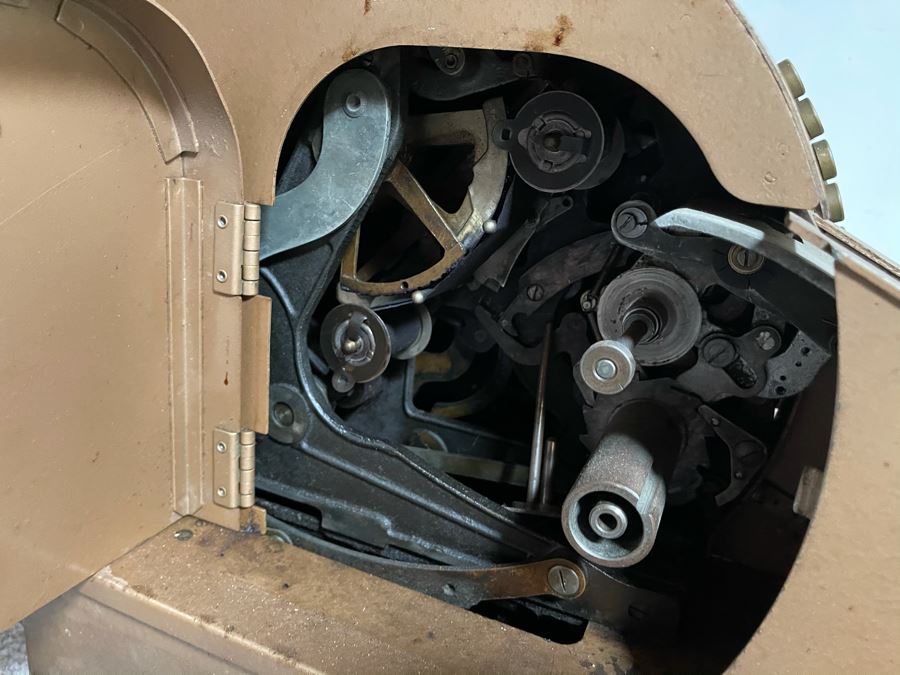 Vintage Metal Cash Register - Very Heavy 18W X 15D X 22H [Photo 9]