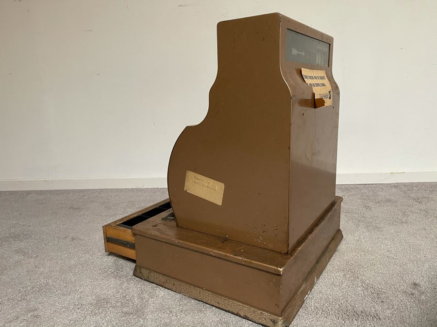 Vintage Metal Cash Register - Very Heavy 18W X 15D X 22H [Photo 15]