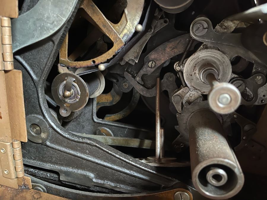 Vintage Metal Cash Register - Very Heavy 18W X 15D X 22H [Photo 12]