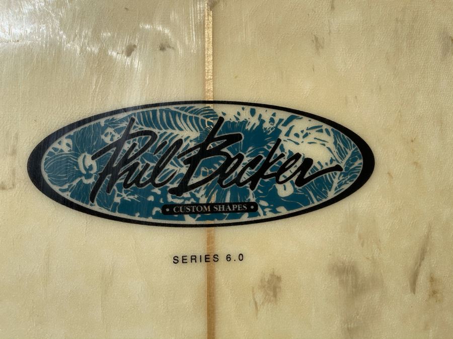 Phil Becker Series 6.0 Custom Shaped 9.5'L X 22'W Longboard [Photo 4]