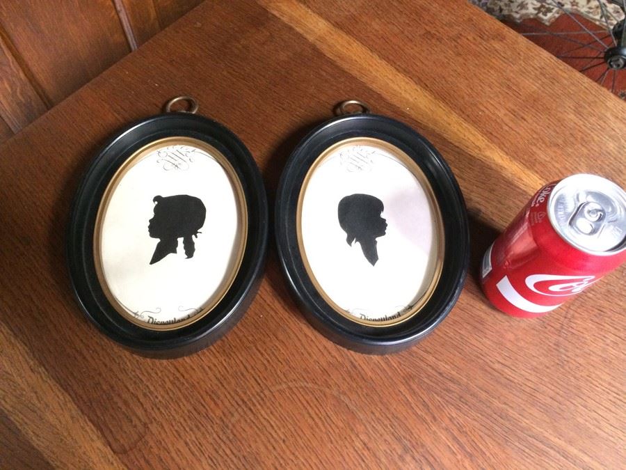 Vintage Disneyland Framed Silhouettes [Photo 1]