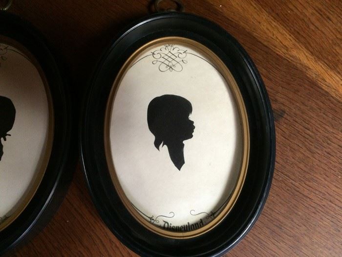 Vintage Disneyland Framed Silhouettes [Photo 3]