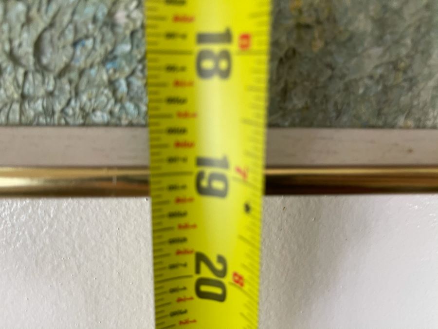 Original Impasto Still Life Painting (Very Thick Paint) Signed (Signature Illegible) Framed 25 X 19 [Photo 14]