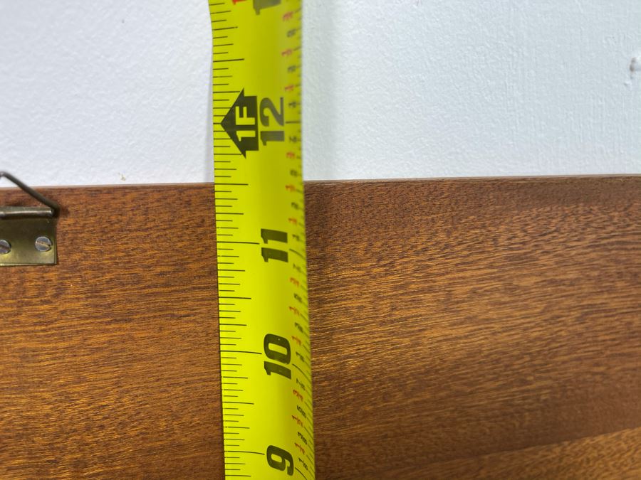 Inlaid Wood Landscape Painting 15.5 X 11.5 [Photo 9]