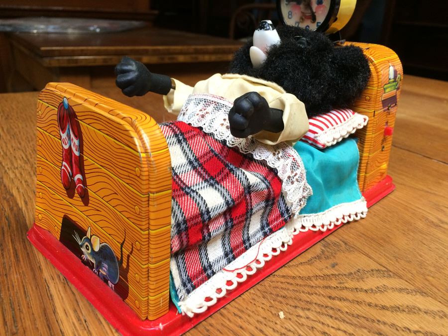1950s Linemar Toys Sleeping Black Bear - Made in Japan Battery Operated [Photo 6]
