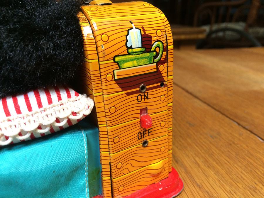 1950s Linemar Toys Sleeping Black Bear - Made in Japan Battery Operated [Photo 5]