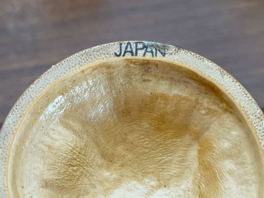 Set Of Six Bamboo Painted Japanese Drinking Cups 7H [Photo 8]