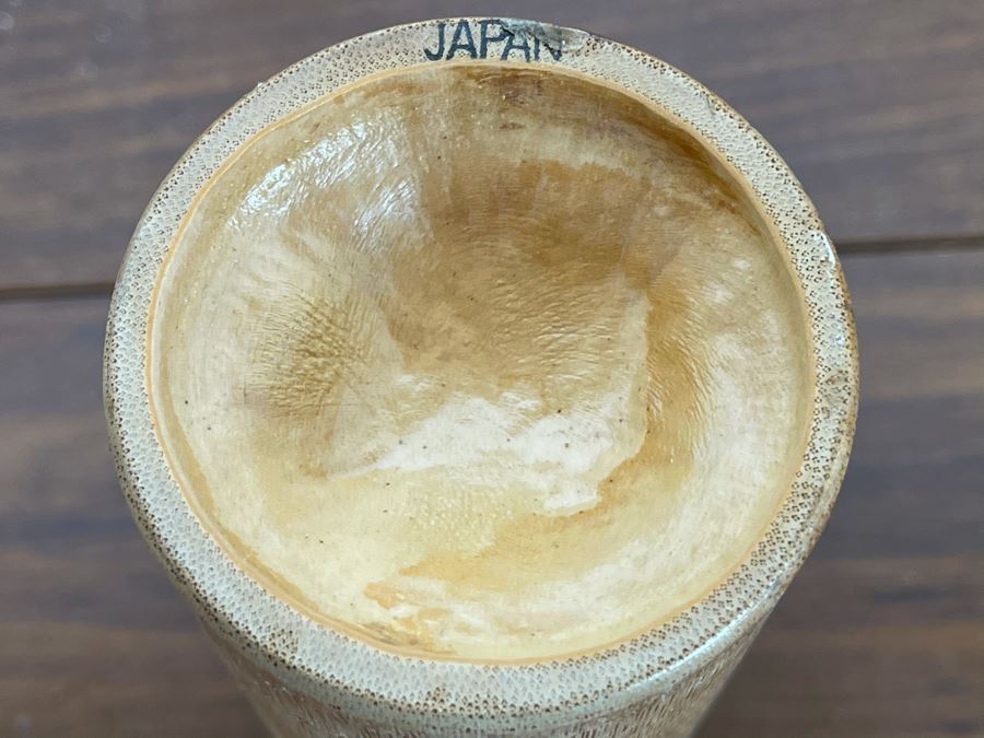Set Of Six Bamboo Painted Japanese Drinking Cups 7H [Photo 7]