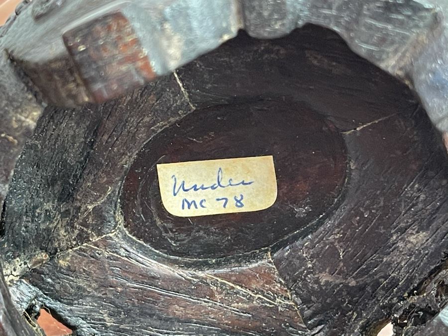 Vintage Chinese Relief Carved Rose Quartz Vase Jar With Lid And Stand 8H X 4W [Photo 14]