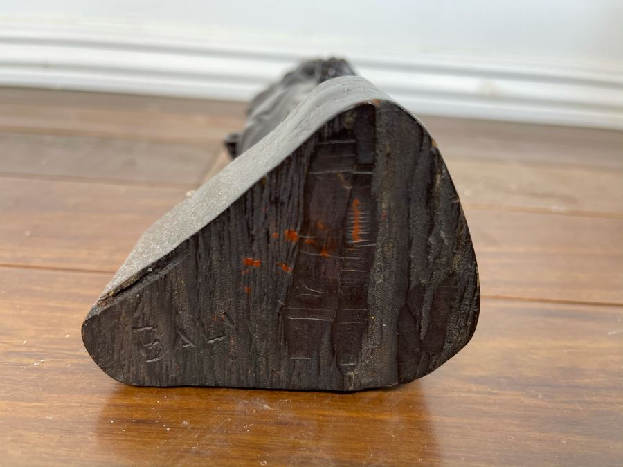 Hand Carved Bali Ironwood Figurine 13.5H [Photo 7]