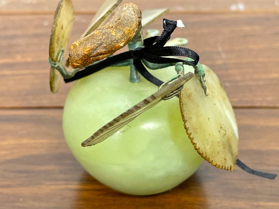 Vintage Jade Apple Fruit 3W X 3H [Photo 4]