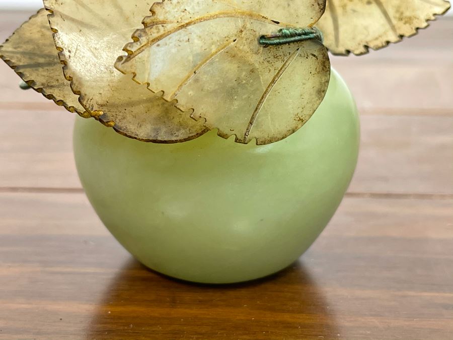 Vintage Jade Apple Fruit 3W X 3H [Photo 6]
