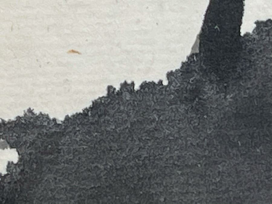 Framed Signed Chinese Ink Drawing Of Crabs 17.5 X 15 [Photo 7]