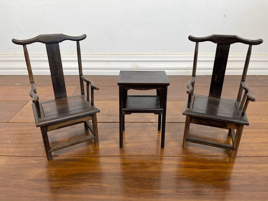 Miniature Reproduction Ming Dynasty Wooden Furniture 6H [Photo 4]
