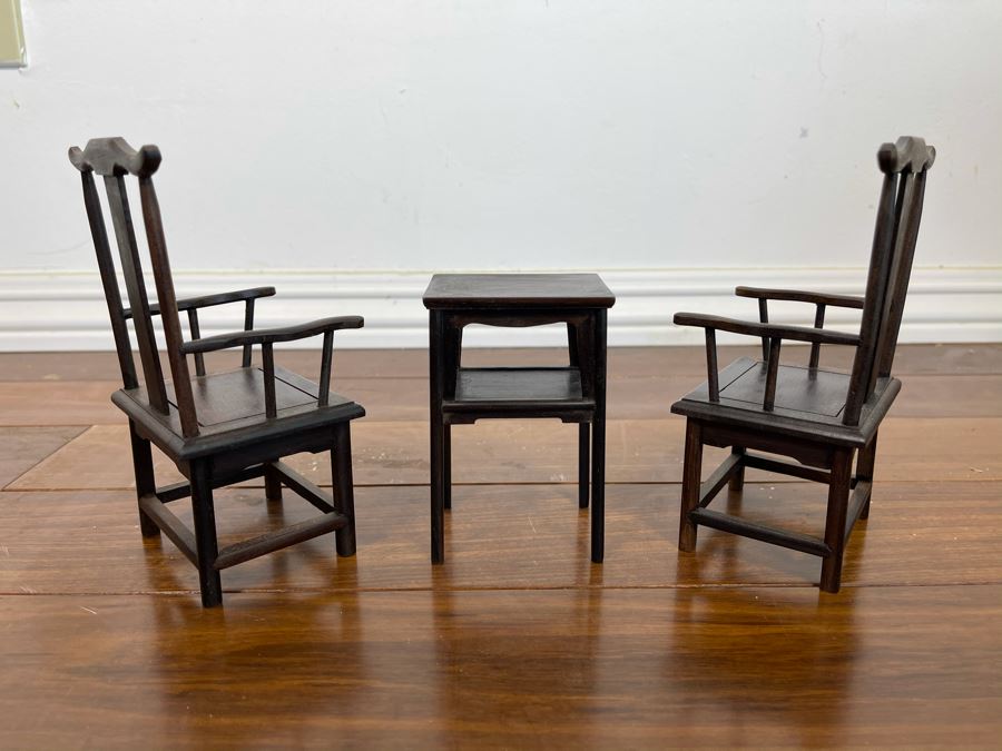 Miniature Reproduction Ming Dynasty Wooden Furniture 6H [Photo 5]