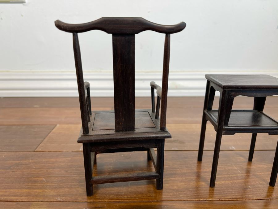 Miniature Reproduction Ming Dynasty Wooden Furniture 6H [Photo 6]