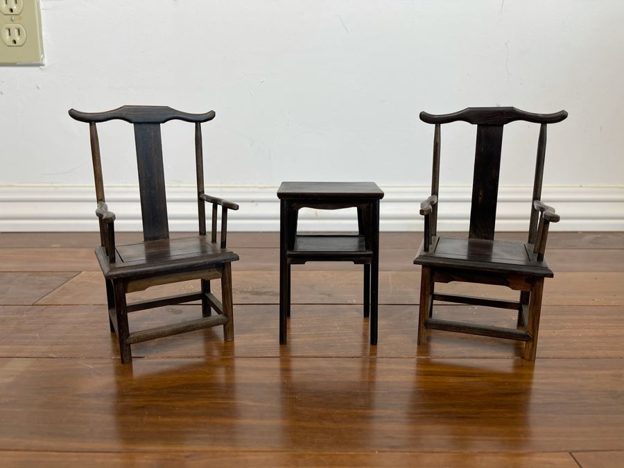 Miniature Reproduction Ming Dynasty Wooden Furniture 6H [Photo 2]