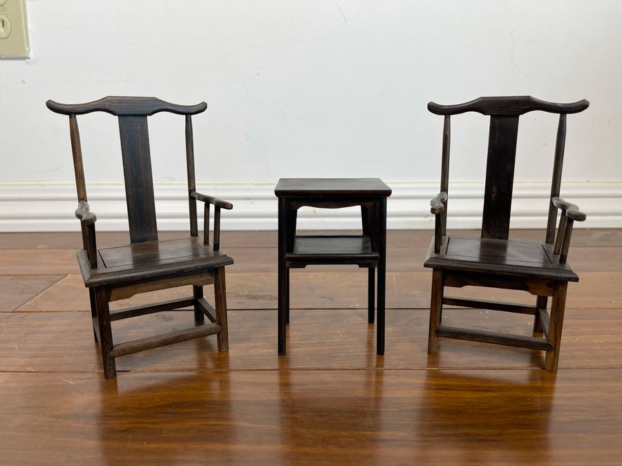 Miniature Reproduction Ming Dynasty Wooden Furniture 6H [Photo 3]