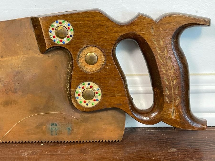 Musical Copper Saw With Bow And Carrying Case (Strings Need To Be Replaced) 30L [Photo 3]