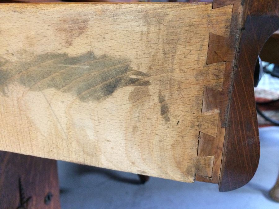 Grand Rapids Desk Company - Small Vintage Rolltop Desk on Casters [Photo 25]