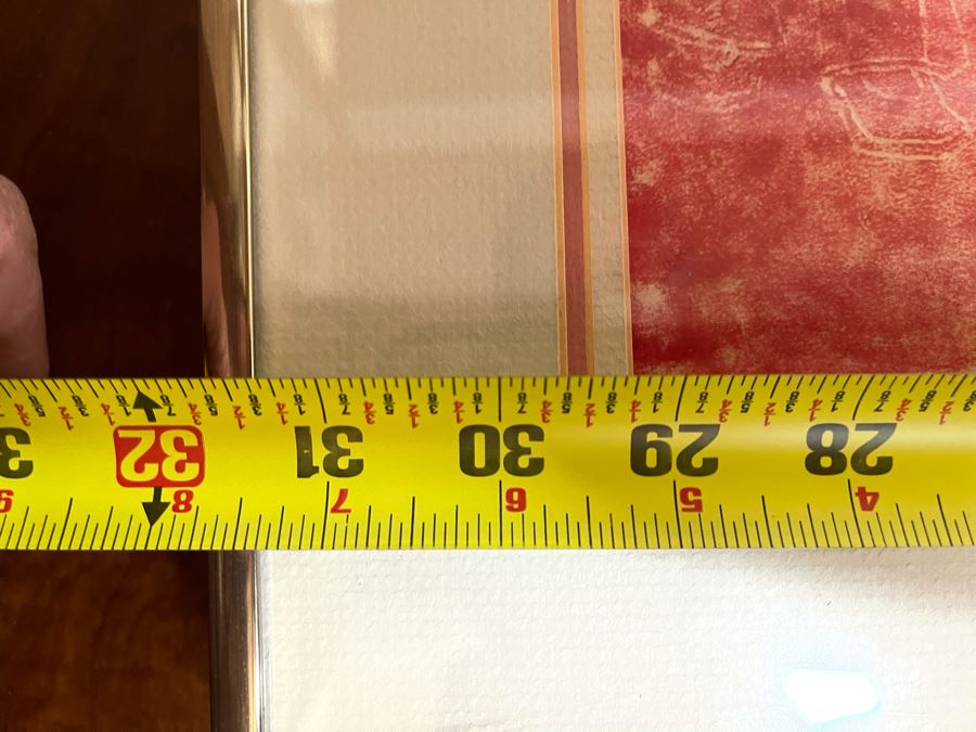 Framed Asian Artwork 32W X 19H [Photo 22]