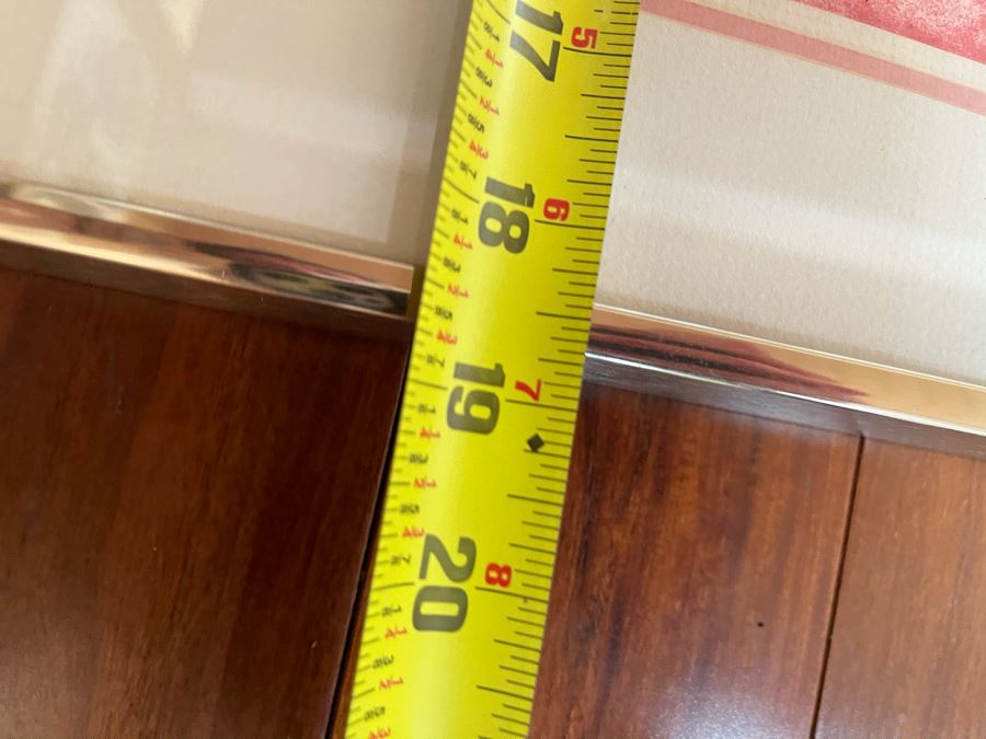 Framed Asian Artwork 32W X 19H [Photo 23]