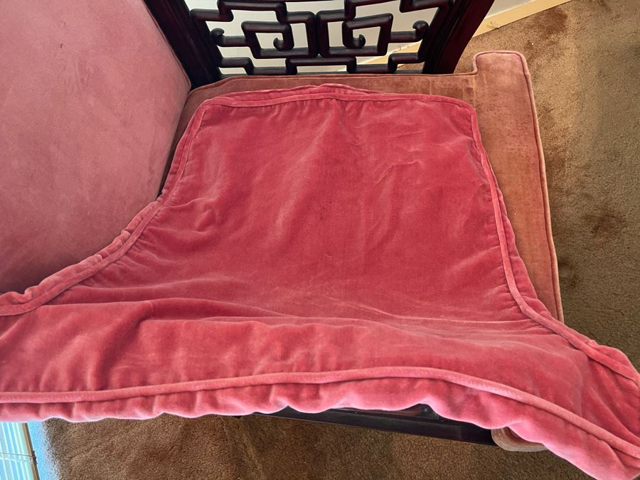 Impressive Rosewood 3-Piece Desk With Rosewood Armchair On Casters 80W X 33D X 30.5H [Photo 26]