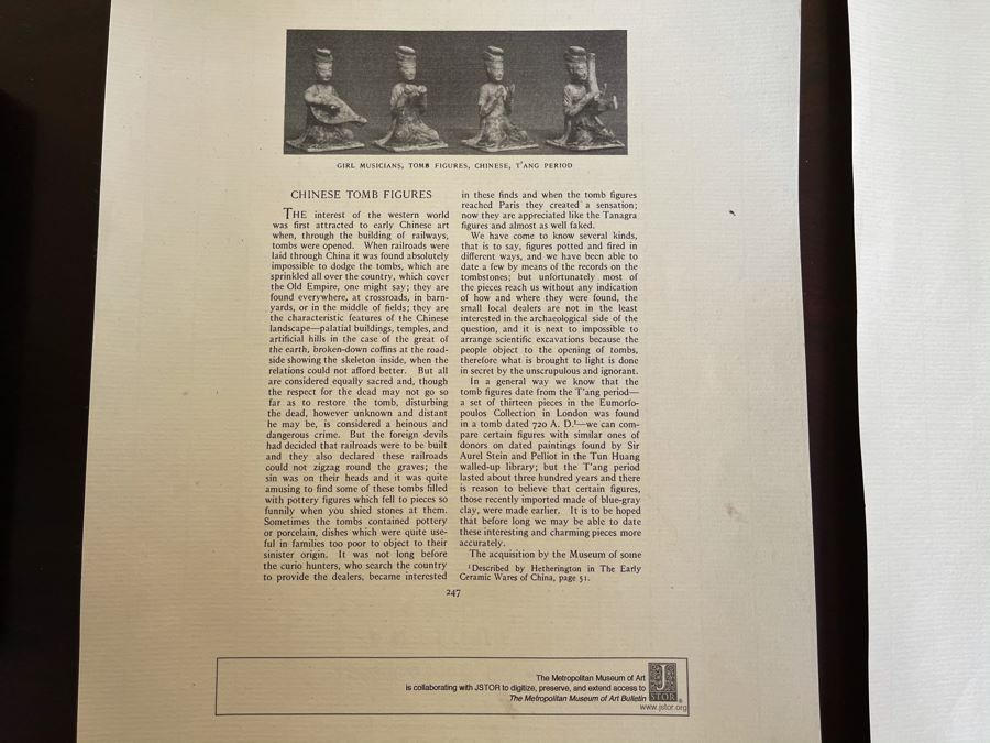 Chinese Tomb Figure With Acrylic Cover 13H X 7W [Photo 9]