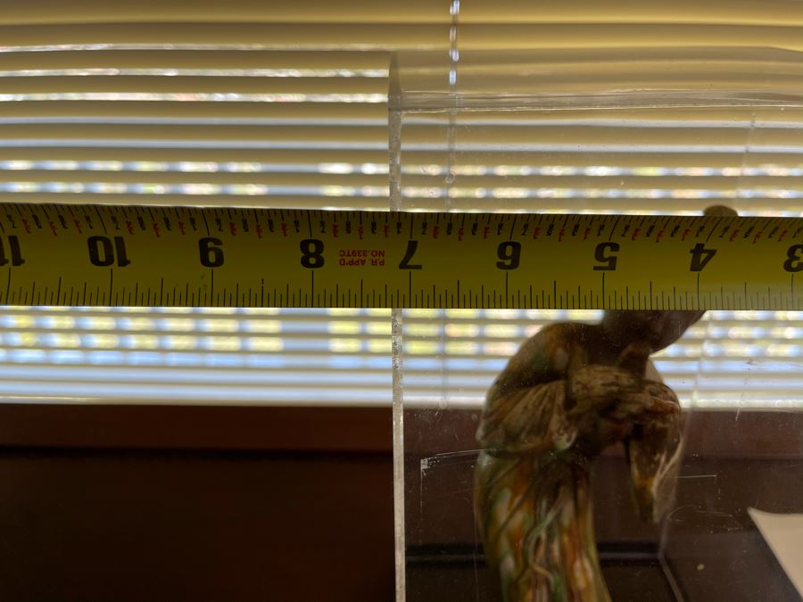 Chinese Tomb Figure With Acrylic Cover 13H X 7W [Photo 18]