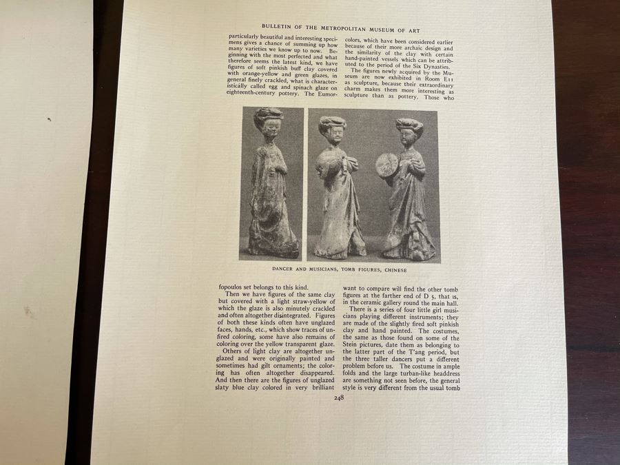 Chinese Tomb Figure With Acrylic Cover 13H X 7W [Photo 10]