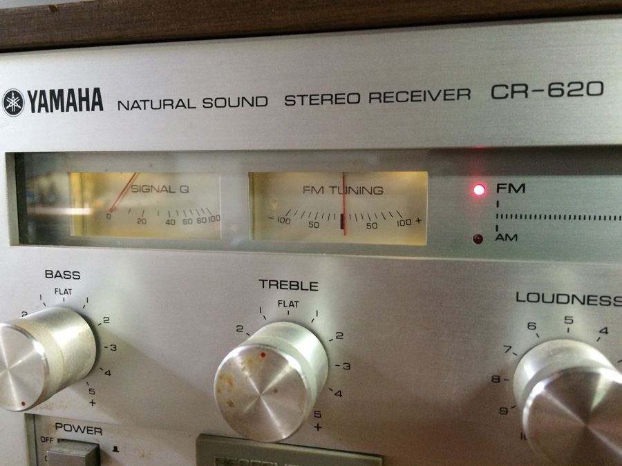 YAMAHA Natural Sound Stereo Receiver CR-620 [Photo 6]