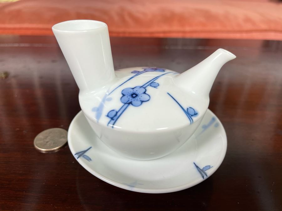 Vintage Asian Small Signed Teapot 4W X 3H [Photo 4]