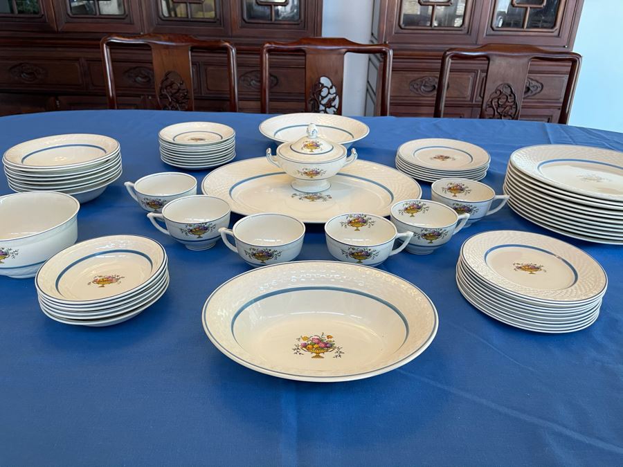 Vintage English China Set By W. H. Grindley & Co Carlton Shape Pattern [Photo 3]