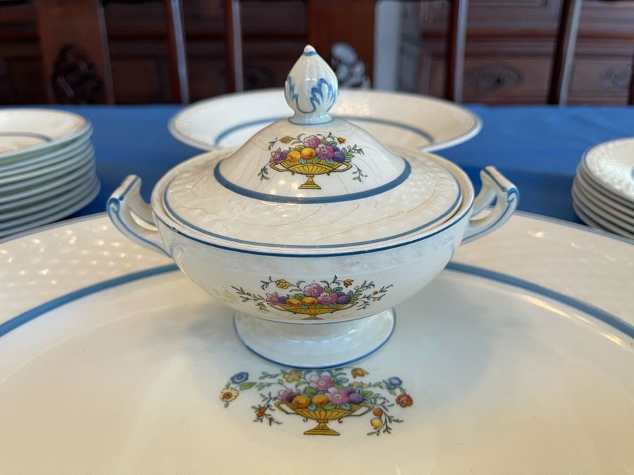 Vintage English China Set By W. H. Grindley & Co Carlton Shape Pattern [Photo 7]