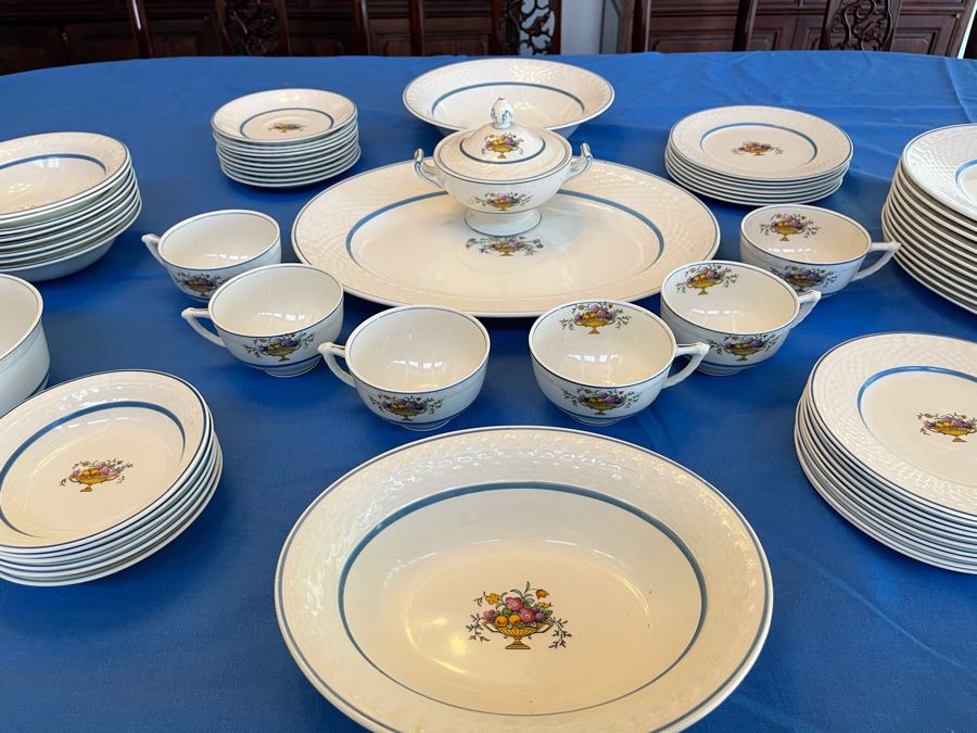 Vintage English China Set By W. H. Grindley & Co Carlton Shape Pattern