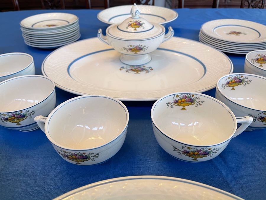 Vintage English China Set By W. H. Grindley & Co Carlton Shape Pattern [Photo 6]