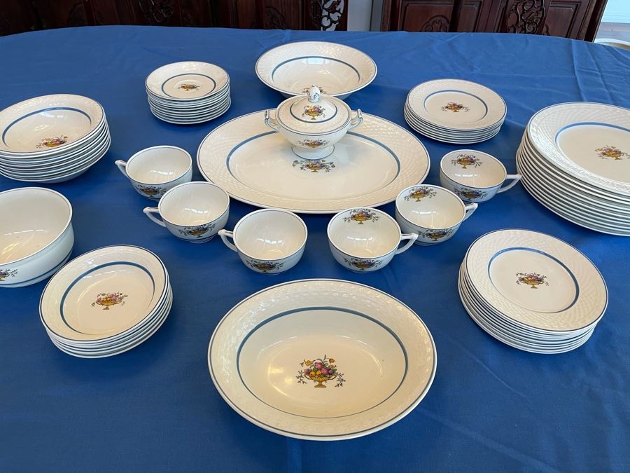 Vintage English China Set By W. H. Grindley & Co Carlton Shape Pattern