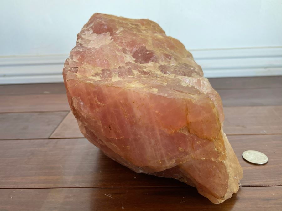 Large Piece Of Organic Rose Quartz Stone 9W X 6H [Photo 5]