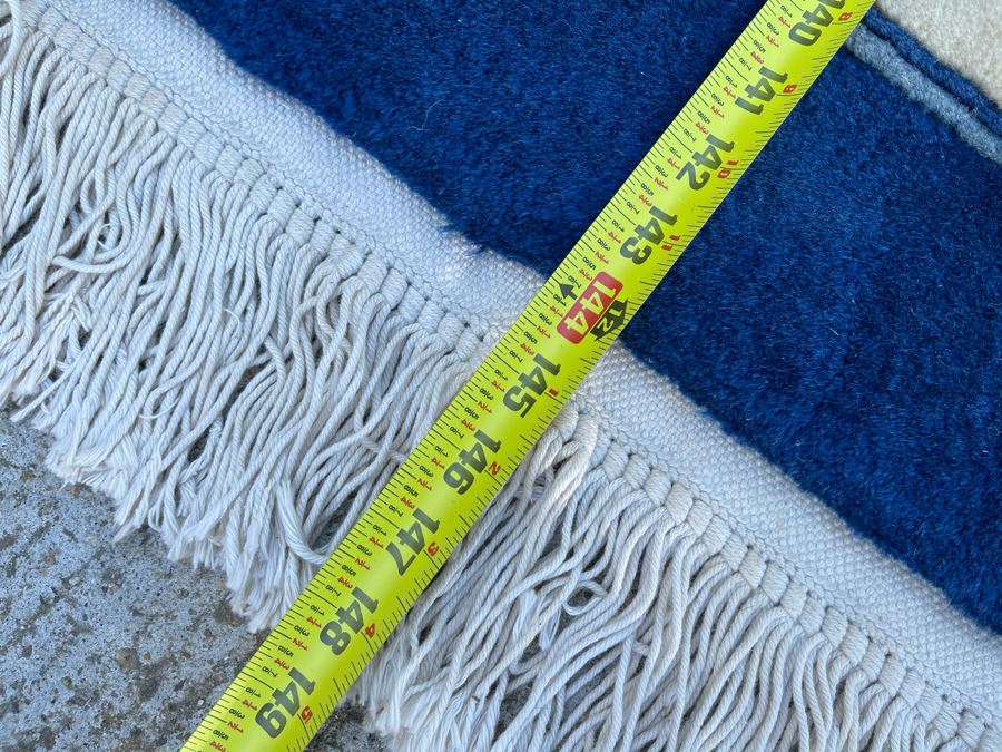 Large Thick Pile Peking Chinese Area Rug With Dragon Design Apx 9' X 12' (Needs To Be Cleaned) [Photo 14]