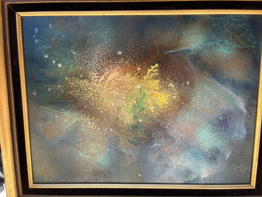 Original Mid-Century Painting On Board Signed (Will Post Artist And Measurements) [Photo 3]