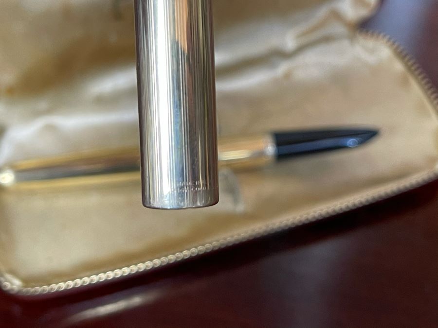 Vintage Parker Foutain Pen And Ballpoint Pen Set With Case [Photo 6]