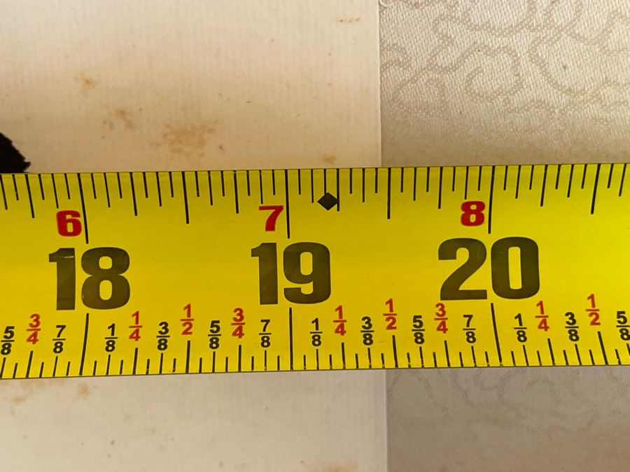 Signed Original Vintage Chinese Calligraphy Scroll 19.5 X 45 [Photo 11]