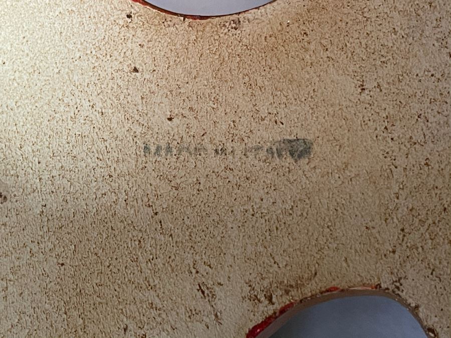 Vintage Italian Gilt Wooden Walnut Wall Mirror 28W X 48H [Photo 11]