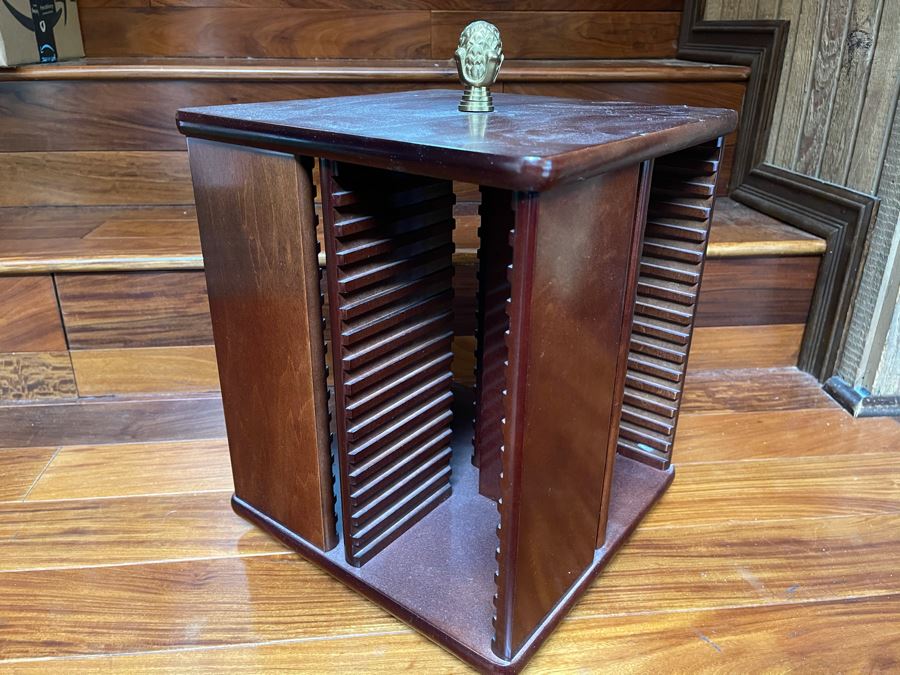 The Bombay Company Lazy Susan CD Holder 12W X 14H [Photo 3]