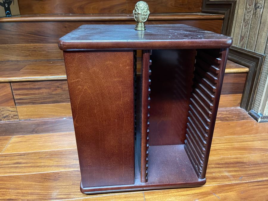 The Bombay Company Lazy Susan CD Holder 12W X 14H [Photo 2]